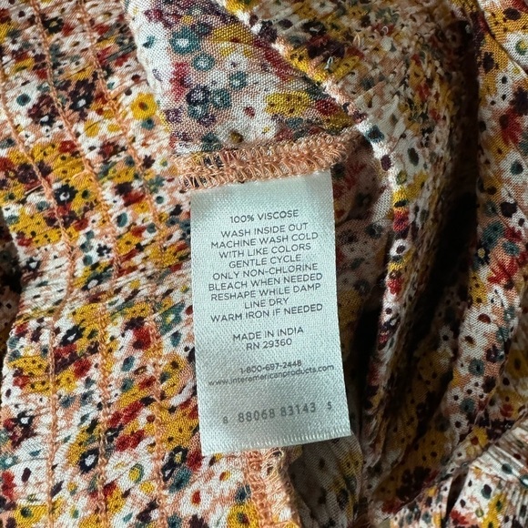 Dip Floral Wide Leg Pants | SIZE 1X - Picture 9 of 9